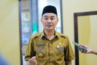 Wakil Bupati Djufri Muhamad. (Yadi)