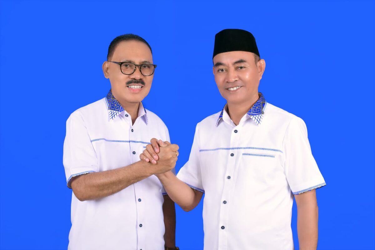 Bupati James Uang dan Wakil Bupati Djufri Muhamad. (Istimewa)